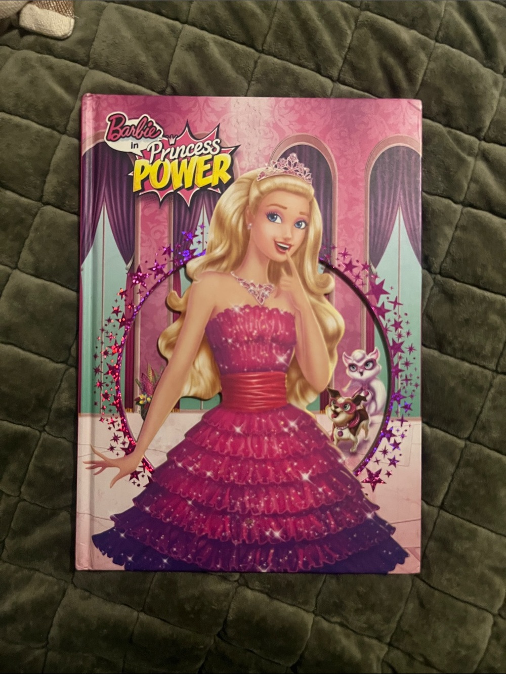 Barbie Princess Power Pink & Purple Guest Book